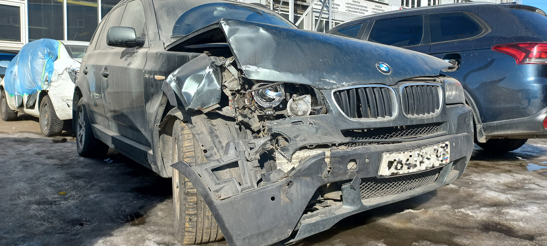 Кузовной ремонт BMW X3